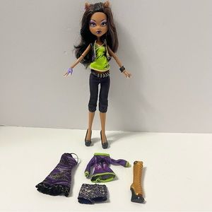 MONSTER HIGH DOLL I Heart Fashion clawdeen wolf doll toy